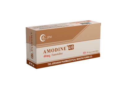 Amodine (Famotidine) tablets for ulcers and acid reflux relief